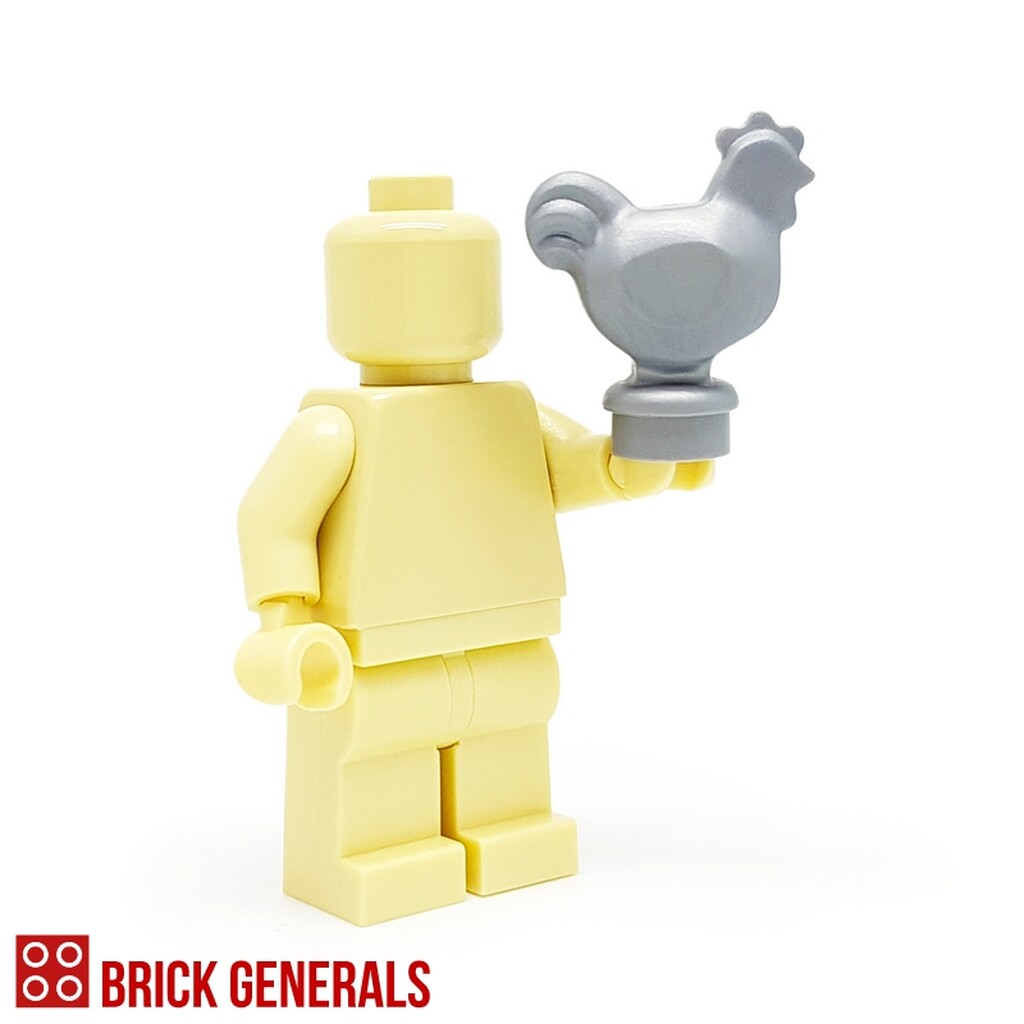 brick generals lego minifig accessory animal chicken sponsor family for christmas