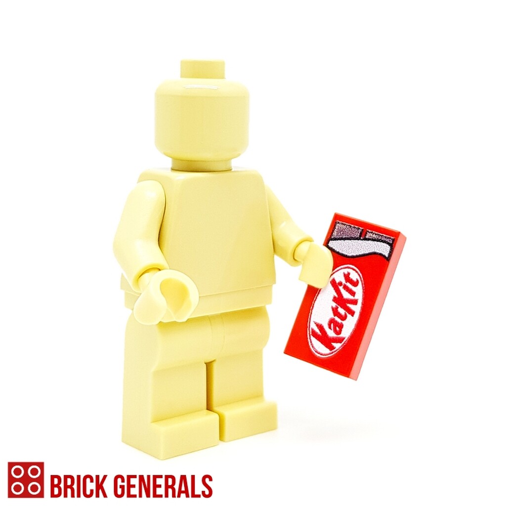 Custom Lego Minifig Accessory Kat Kit Chocolate Bar