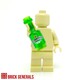 Custom Minifig Accessory Hineken Beer