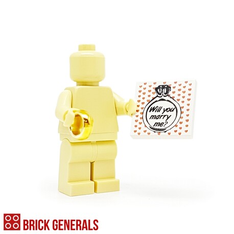 Custom Minifig Accessory Will You Marry Me? Custom Minifig Accessory Will You Marry Me?