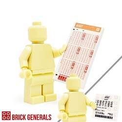 Custom Minifigures Singapore Accessories Toto Entry Form & Betslip