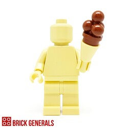 Custom Minifig Accessory Ice Cream