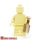 Custom Minifig Accessory Glass Bottle