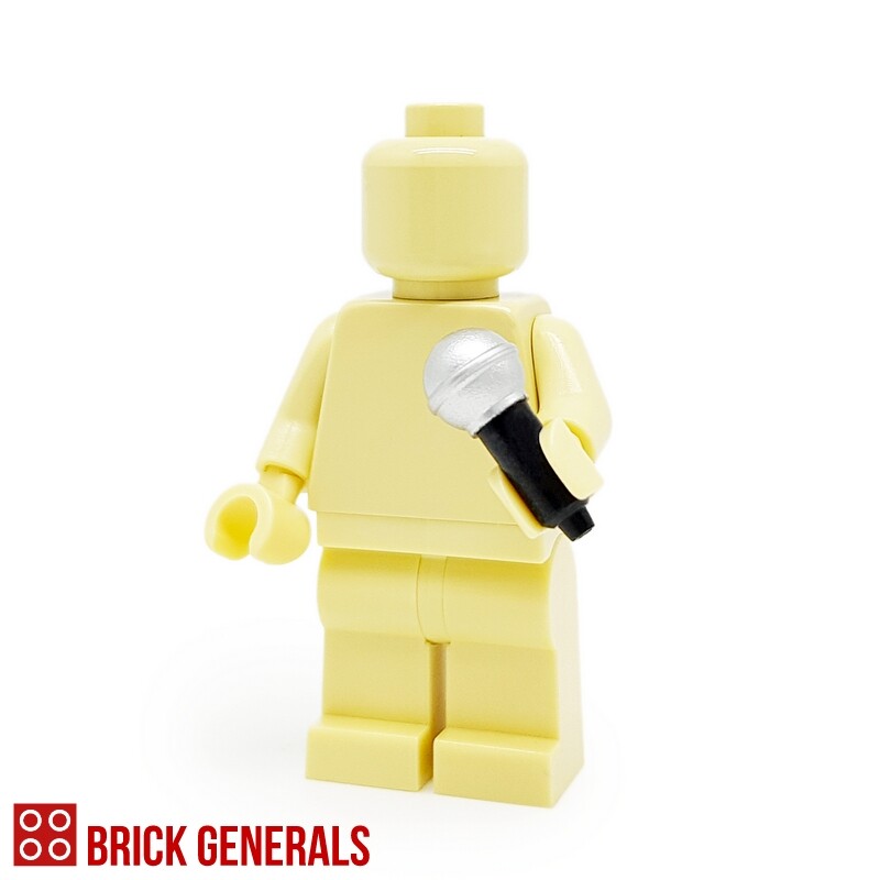 Minifig Accessory Utensil Microphone