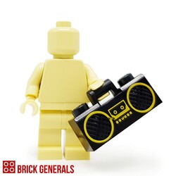 Minifig Accessory Utensil Boom Box