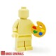 Minifig Accessory Utensil Paint Palette