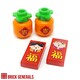 Custom Accessories Red Packet and Oranges