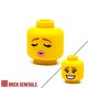 Accessory Minifig Head F16 - Cool-Smiling Face