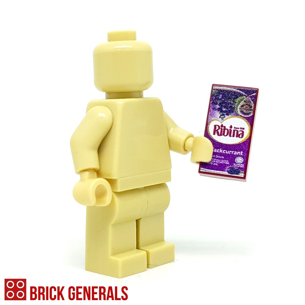 Custom Lego Minifig Accessory Ribena Drink