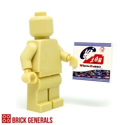 Custom Minifig Accessory White Rabbit Candy