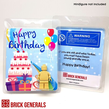 Brick Generals Birthday Clamshell Packaging Brick Generals Birthday Clamshell Packaging