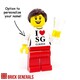 I Love SG Minifig