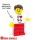 I Love SG Minifig