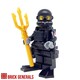 Custom Minifig RSN NDU Naval Diver