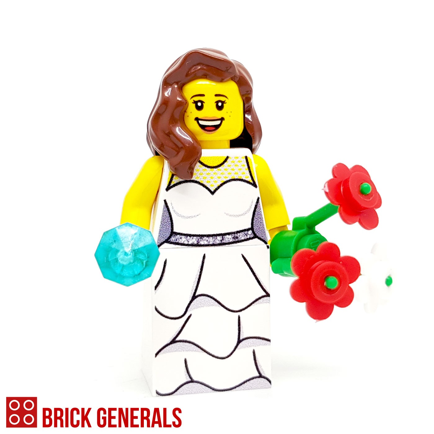 Lego bride sale minifigure