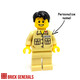 Custom Minifig Prestige Junior College Student