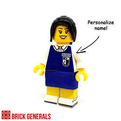 Custom Minifig Raffles High School Student