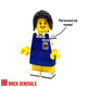 Custom Minifig Convent Girls School Student