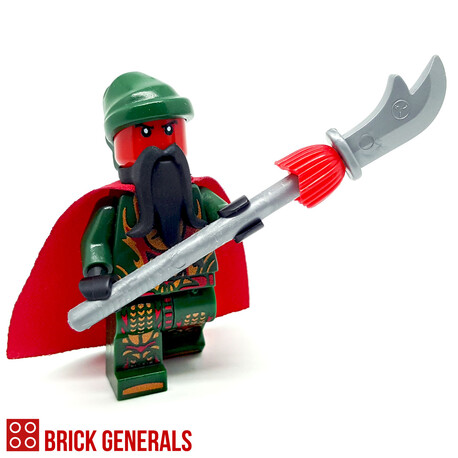 Custom Minifigure Singapore Guan Yu Custom Minifigure Singapore Guan Yu