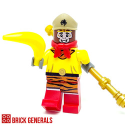 Custom Minifigure Singapore Monkey God