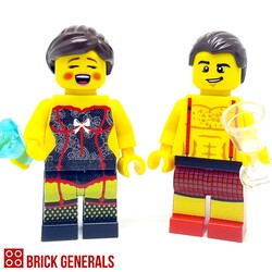 Custom Minifig Couple Spice Me Up