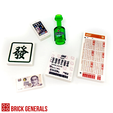 Custom Printed Accessories Lucky Tile Pack Custom Printed Accessories Lucky Tile Pack
