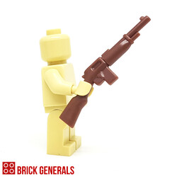 Assault Rifle compatible with toy brick minifigures Army M4 W194 SK416 