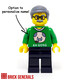 Custom Minifigure Grandpa