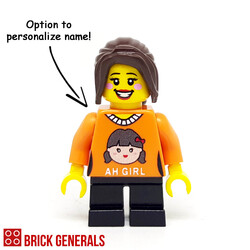 Custom Minifig Ah Girl