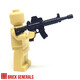 Custom Minifigure Accessory M4 Carbine Assault Rifle