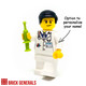 Brick Generals Custom Minifig Doctor