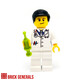 Brick Generals Custom Minifig Doctor