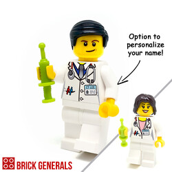 Brick Generals Custom Minifig Doctor