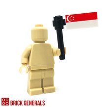 Singapore Mini Flag