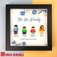 Blossom Lego Minifigure 3D Frames