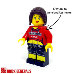 Custom Minifig Troublemaker Ah Girl