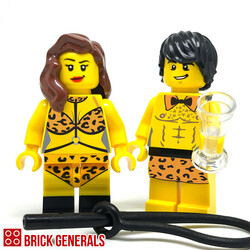 Custom Minifig Couple Hit Me Baby