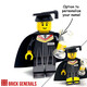 Custom Minifig Graduate