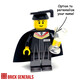 Custom Minifig Graduate