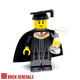 Custom Minifig Graduate