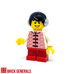 Brick Generals Custom Minifig Festive Boy