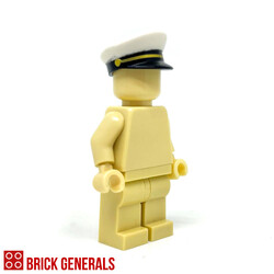 Minifig Accessory Headgear Captain Cap