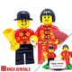 Custom Minifig Chinese Wedding Couple