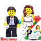 Custom Minifigure Singapore Romantic Wedding