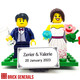 Custom Minifig Our Dream Wedding