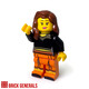 Custom Minifig Ms Retro