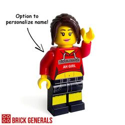 Custom Minifig Troublemaker Ah Girl