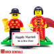 Custom Minifig Chinese Wedding Couple